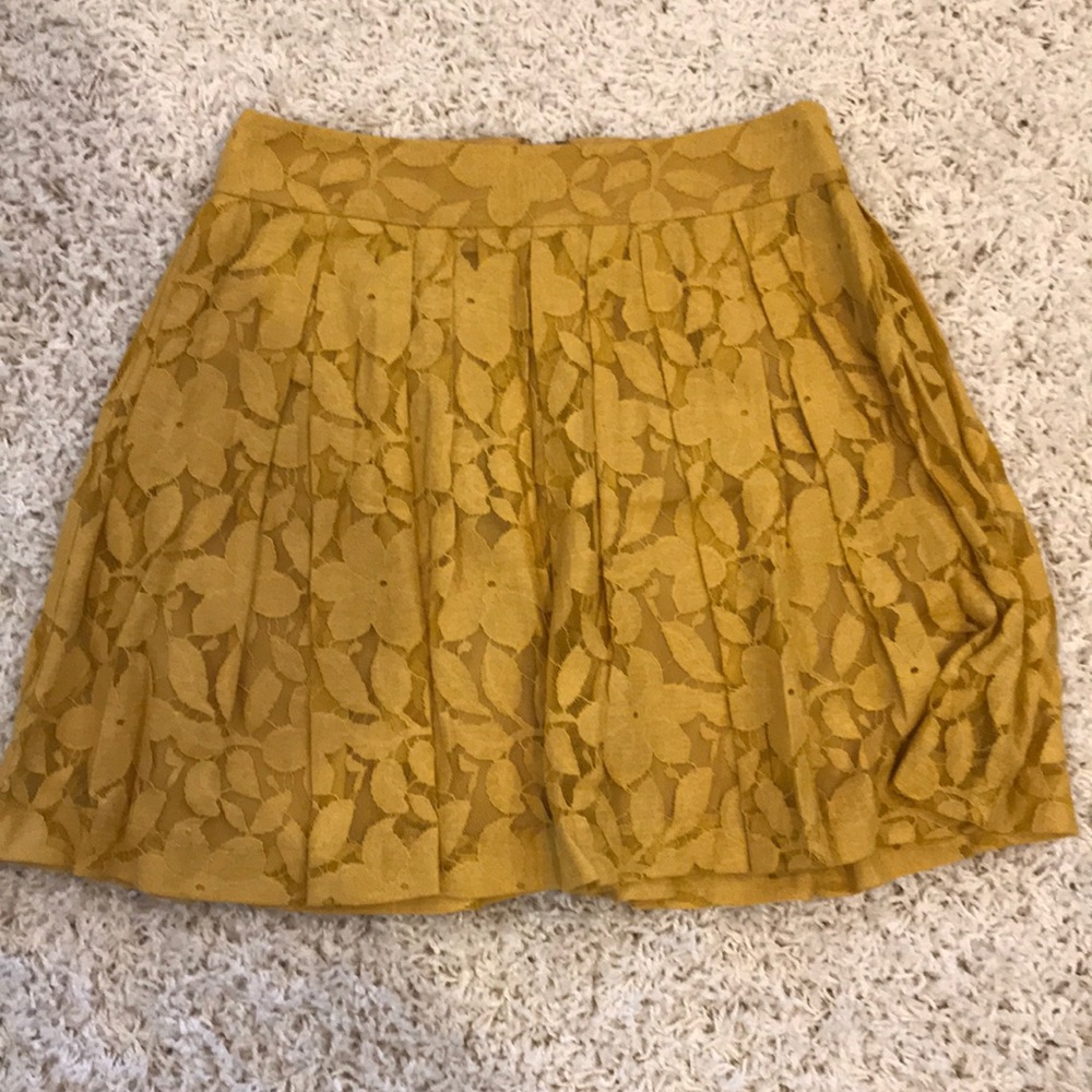 Yellow Skirt from Loft